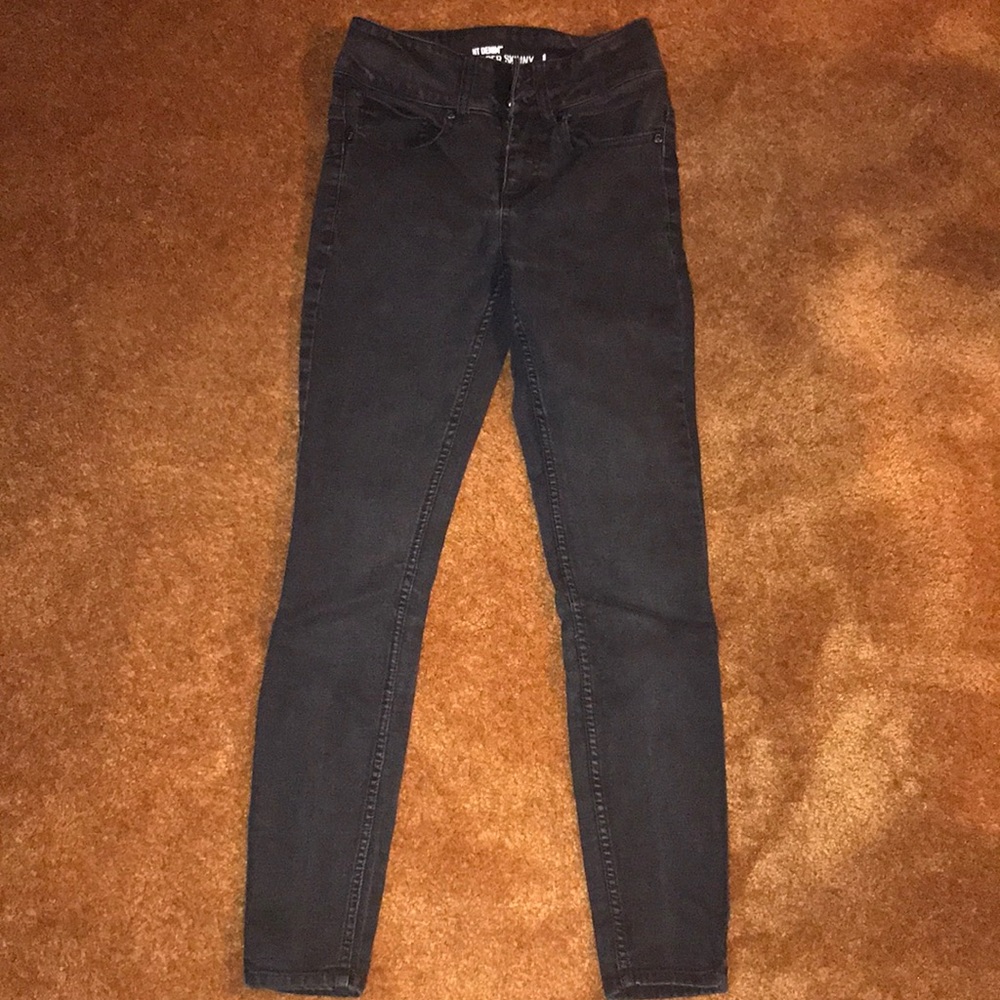 Emo Scene Hot Topic Hi-Rise Skinny Jeans